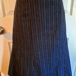 Pin stripe skirt